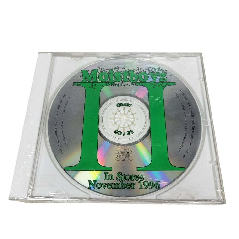 Moistboyz II by Moistboyz RARE PROMO (NEW SEALED CD, 1996, Grand Royal (USA))